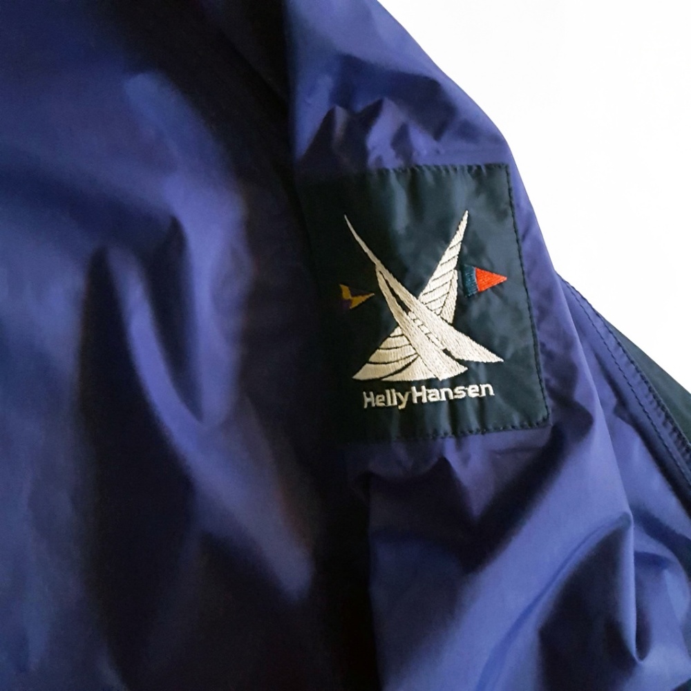 Helly Hansen Vintage Mens Windbreaker Jacket M - Picture 3 of 6